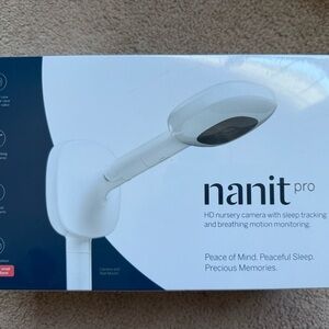 Nanit Pro HD Nursery Camera with wall mount
Brand new never opened